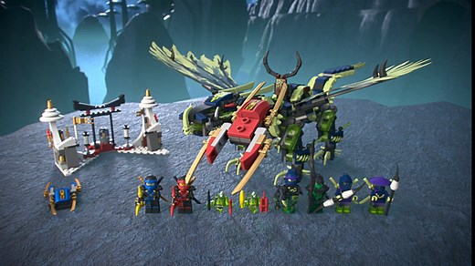 LEGO Ninjago 70736 Attack of The Morro Dragon Building Kit