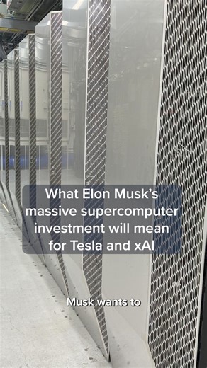 40K views · 215 reactions | Elon Musk is on a mission to build new supercomputers. As the CEO of Tesla and his new artificial intelligence startup xAI, the tech titan has big plans for how artificial intelligence can help to supercharge his businesses. To learn more about Musk's supercomputer plans, watch the full video: | CNBC | Facebook