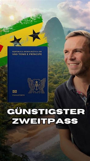 Sergio von Facchin | Auswandern | Steuern | Investments | Seit August 2025 gibt es in Afrika ein neues Citizenship-by-Investment-Programm – und es ist derzeit das günstigste am Markt. In São Tomé... | Instagram