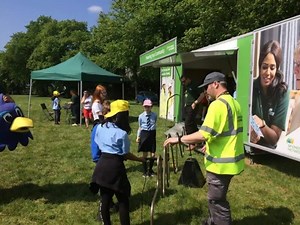 25 reactions | We've been out and about at Bellahouston Park in Glasgow today supporting the Go Yellow event for the 3rd year running. Pupils from more than 20 schools turned out to enjoy the weather and walk a sponsored 5k for the Prince & Princess of Wales hospice. Our mascot Sparky the crow (yes he's a blue crow) was on hand for high fives which was popular with the kids. A great day for a great cause ! #PoweringYourCommunity | SP Energy Networks | Facebook