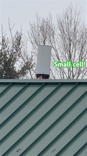 My areas first 5G small cell!? Maybe? #5g #smallcell #verizonwireless