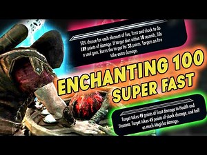 Level Up Enchanting to 100 Super Fast using glitches | BEST METHOD | Skyrim Anniversary Edition 2024