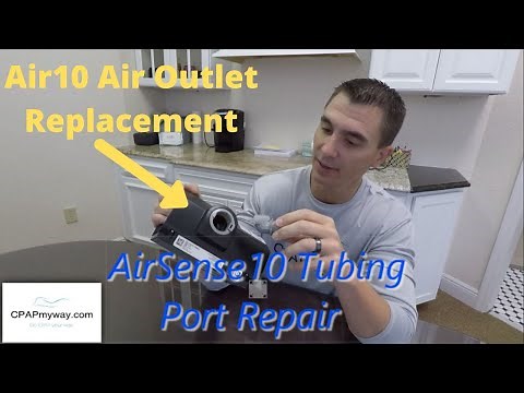 AirSense 10 Air Outlet Port Replacement - 2 minutes Quick and Easy