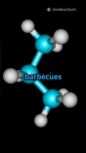 Dynamic 3D Representation of Propane