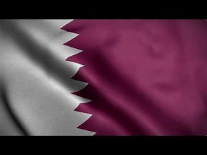 Qatar animated flag HD | Qatar national anthem