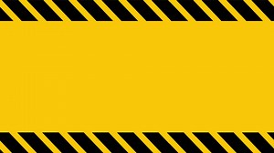 Download Animation Of a Warning Frame for free