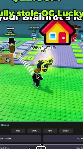 Escape Waves For Lucky Blocks Script - INSTANT STEAL & OG AREA (2026) #robloxscript #roblox