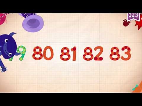 Learn Number 83 in English & Counting, Math by Endless Numbers Kids Video