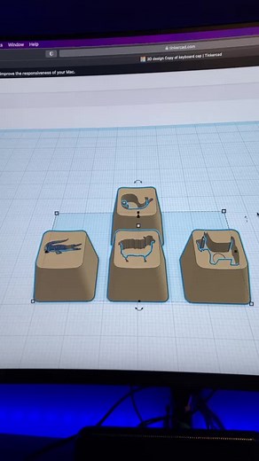 Custom WASD Key Caps for Gamers and Tech Enthusiasts