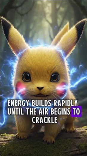 What if an Electric Creature like pikachu was real? #whatif #wildlifedocumentary #shortsfeed