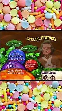 Willy Wonka and the Chocolate Factory DVD Menu #willywonka
