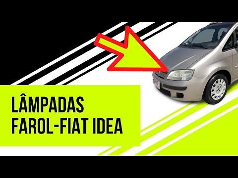 ✅ How to CHANGE HEADLIGHT Bulb | Fiat Idea