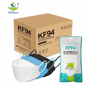 [Hot Item] Hot Sale Kf94 Mask 4 Layers Color 3D Korean Mask Kf94 Adult Civilian Safety Disposable Willow-Shaped Dust Cover Kf94 Face Mask