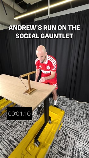 The gauntlet’s back and Andrew’s cooking 👀 #mls #soccer #chicago #social #gauntlet
