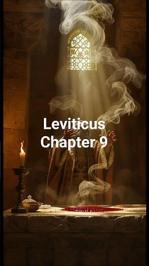 Leviticus Chapter 9 | Aaron’s First Offerings #scriptureexplained #biblestories #bible