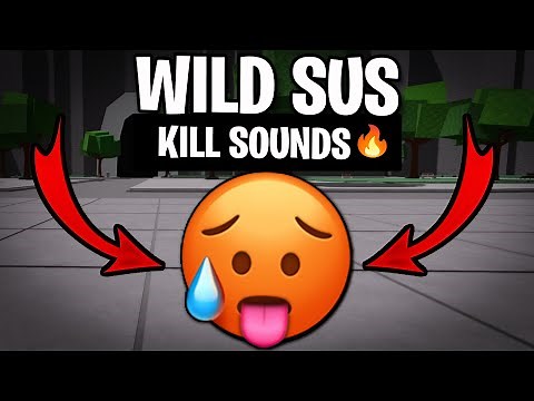 WILD SUS😭 Custom Kill Sound Ids | Roblox Strongest Battlegrounds Custom Kill Sound ids