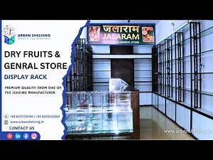 Kurla Dry Fruit Shop Setup | Premium Display Racks Installation by Urban Shelving ✨