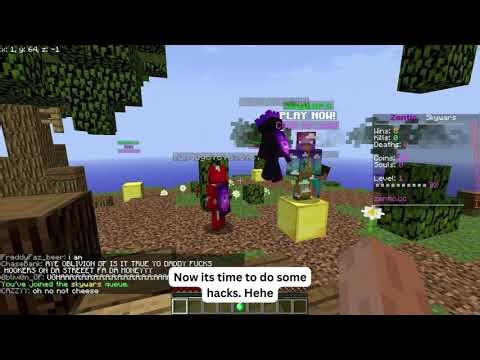 Using Eaglercraft Hacks On A Server 💀💀💀