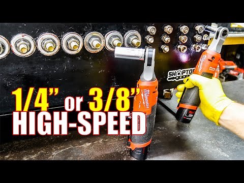 1/4" or 3/8" Cordless Ratchet? Milwaukee 2566 M12 FUEL High Speed Ratchet Review [2567]