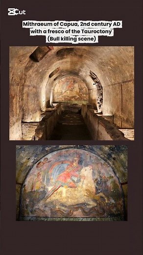 Mithraeum of Capua #mithras #archeology #roman #religion #cult #mystery #capua