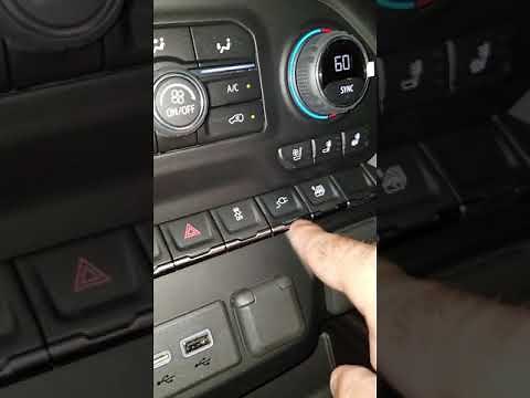 All New 2019 Silverado Instrument Panel