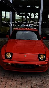 𝐍𝐞𝐰 𝐀𝐫𝐫𝐢𝐯𝐚𝐥! 1981 Porsche 924S – “Das 946 Projekt/Prototype 🇩🇪 * Prototype 946 - “one of 15” prototypes built by Porsche AG Weissach * Porsche 924S from the pre-series with Porsche 944 technology * Concerns a “reserved at the time” chassis number for the development of 53 cars * “Fahrzeugbrief” with Porsche AG Weissach as first owner present * Confirmed by Porsche Museum in Stuttgart Read the full story here 👉 https://www.gallery-aaldering.com/nl/porsche-924s-das-946-projekt-prototy