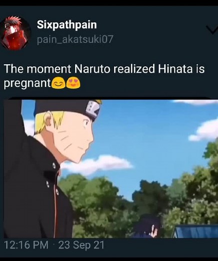Naruto Hinata Pregnant Family Moments