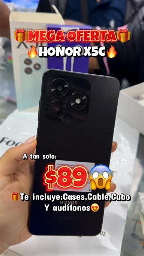 Honor X5C: Económico y Completo en Guayaquil