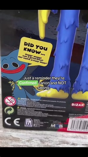 Mainly talking about mascots BUTT Kids can have relationships without it being sexual btw guys!! let’s not make it weird. @✧luzo✧ ##poppyplaytime #huggywuggy #kissymissy #huggxkissy #poppyplaytimechapter5