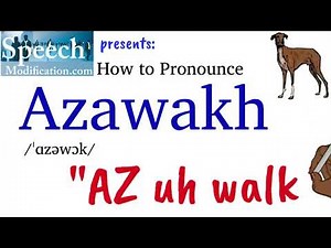 How to Pronounce Azawakh (Dog Breed)