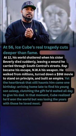 At 56, Ice Cube’s real tragedy cuts deeper than fame.