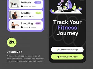 Fitness Mobile App Motion Exploration