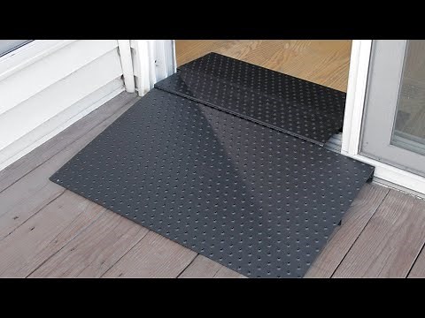 Installing a Threshold Ramp for a Sliding Door
