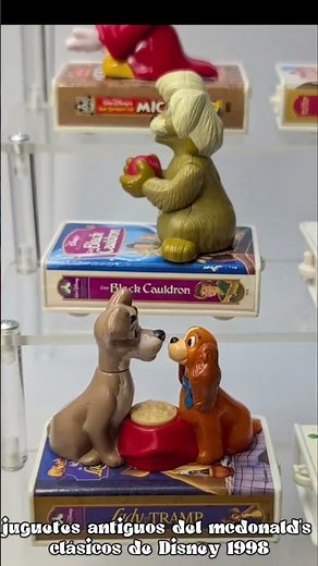 Vintage McDonald's Disney Edition toys from 1998 #toys #mcdonalds #toystory