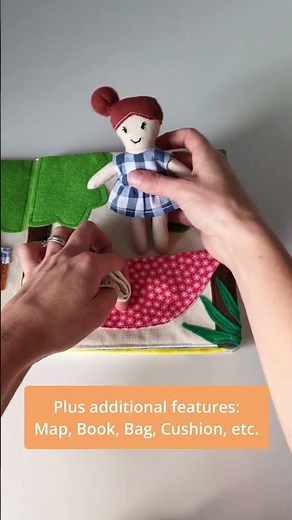 Feeling adventurous? Create your own tiny adventure! 🏕️ New sewing pattern now available!