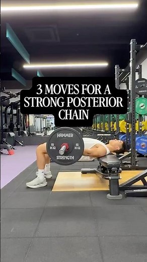 3 Posterior Chain Exercises to Protect Your Lower Back (Hamstrings & Glutes)