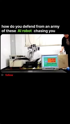 Motors | Cars | eSports | Innovation on Instagram: "Meet Raptor the fastest robot on two legs.Developed by MSC Lab at KAIST, this velociraptor-inspired bipedal beast hits 46 km/h on a treadmill. With two sleek underactuated legs and a dynamic tail for next-level balance, it sprints like it’s straight out of Jurassic Park. Powered by cutting-edge robotics and AI control systems, Raptor uses intelligent tail-assisted pitch control to stay stable—even over high obstacles. Tail-powered. Obstacle-cru