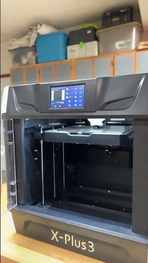 Qidi Tech X Plus 3 in for testing and review! Definitely fast. And definitely noisy too….