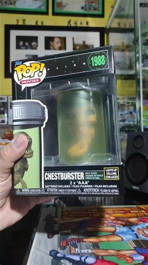 Funko pops the chest burster lights! #funkopop #funko #chestburster #alienmovie #funkohorror #toys