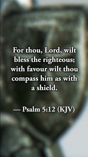 Psalm 5:12 || The Favor of God