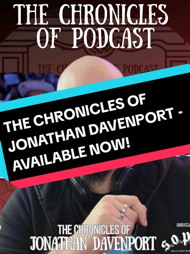 Welcome to the Two Hundred & Second Edition of The Chronicles of Podcast, These are The Chronicles of Jonathan Devnport @davenpoe Jonathan joins The Chronicles of Podcast to talk about his incredible career in art, design, and storytelling. From falling in love with drawing through classic 80s cartoons like The Transformers, to building a career driven by imagination and narrative, Jon walks us through the moments that shaped him as an artist. We also explore his journey through video games, fil