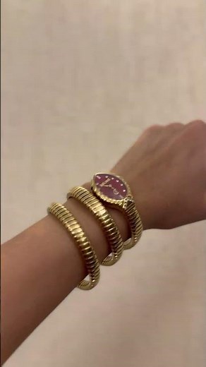 Just Cavalli : snake watch unboxing and review.