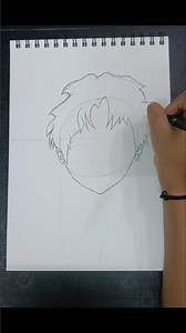 sketch of a boy #shorts #sketch #anime #trending
