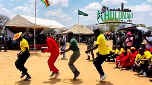 Clement Magwaza electrifies the stage at the ZPCS commemoration in Tsholotsho, joined by dedicated prison guards and spirited inmates. #KOKOTSHA WENA! Zimbabwe Prisons and Correctional Service | Khulumani FM 95.0