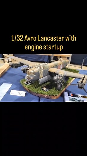 Beautiful 1/32 Lancaster with engine startup built by Peter from Rocky! @chris.bond.35 #avro #lancaster #132scale #bomber #ww2 #battleofbritain #metrohobbies | Metro Hobbies