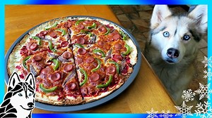 616K views · 1K shares | How To Make Pizza For Dogs!  | Gone to the Snow Dogs | Facebook