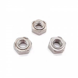 [Hot Item] M5 M6 M8 M10 M12 Carbon Steel Plain Projection Spot Hexagon Hex Welding Nuts / Hex Weld Nut Factory DIN 929