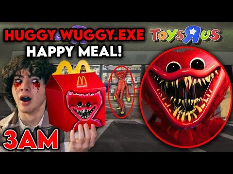 DO NOT ORDER HUGGY WUGGY HAPPY MEAL AT 3AM!! (POPPY PLAYTIME)