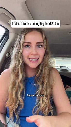 Gaining weight intuitive eating