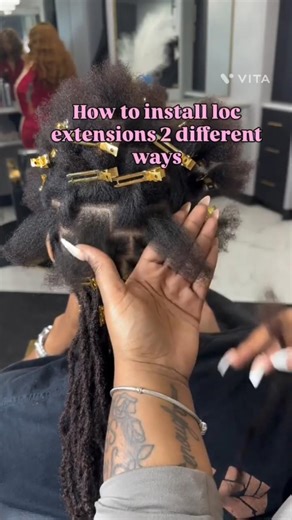 How to Install Loc Extensions 2 Ways | Seamless & Easy Tutorial 2026 #fyp #hairtok #locextensions